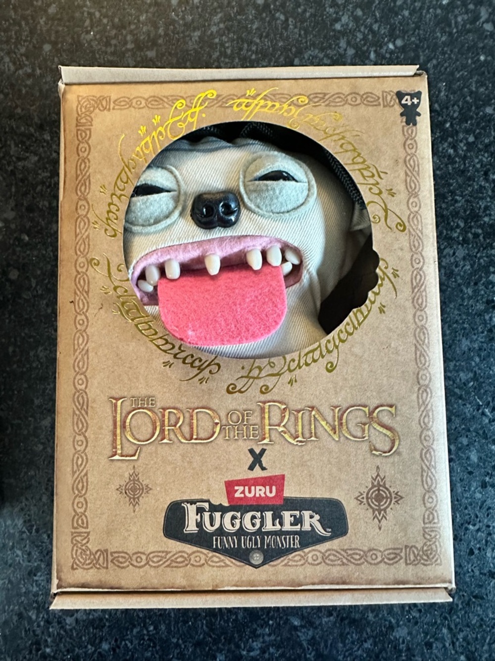 ZURU Fuggler™ The Lord of the Rings Beige Tongue Plush - Gollum